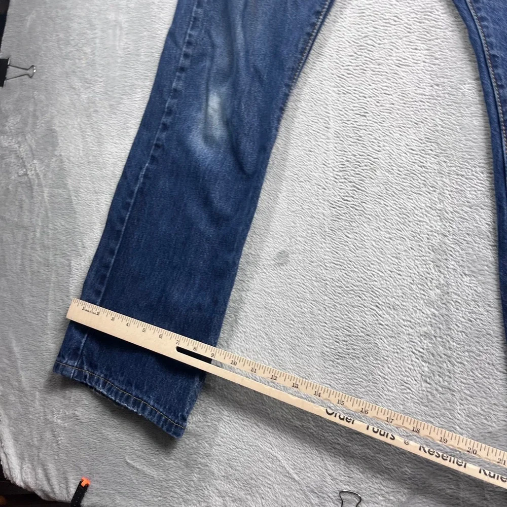 Levis 517 Bootcut Jeans Mens 33x30 Medium Wash Blue Cotton Denim 517-0217